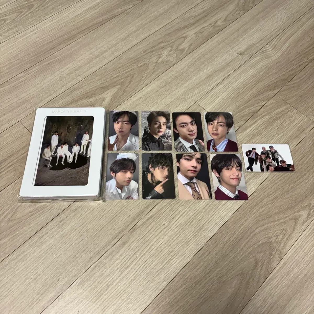 방탄 bts 맵오브더소울 맵옵솔 맵더솔 앨범 포카 진 jin 태형 뷔 v