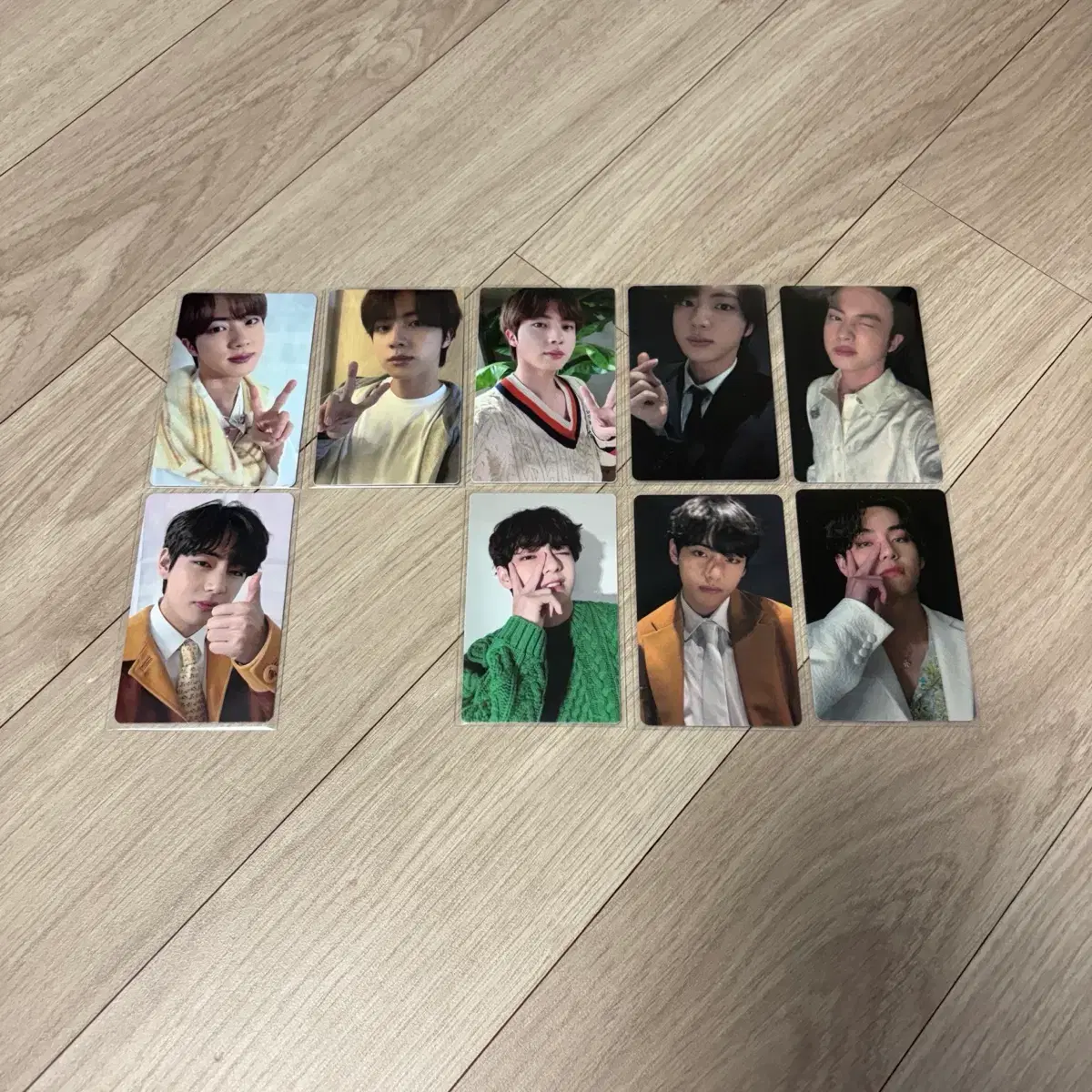 방탄 bts be 에센셜 디럭스 럭드 미공포 사웨 엠투유 진 뷔 포카