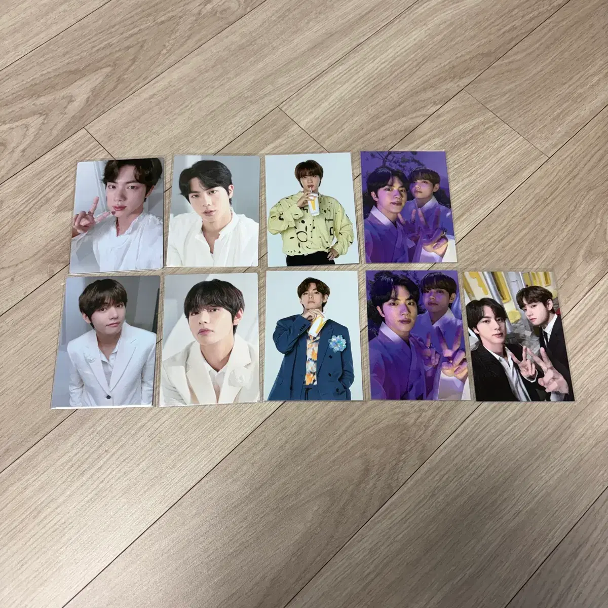 방탕 bts 방방콘 카드홀더 맥도날드 달마중 반지 퍼투댄 석진 태형 포카
