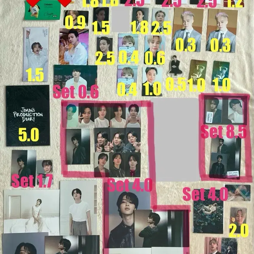 양도) 방탄 포카 포토카드 럭드 럭키드로우 엽서 포스터 3