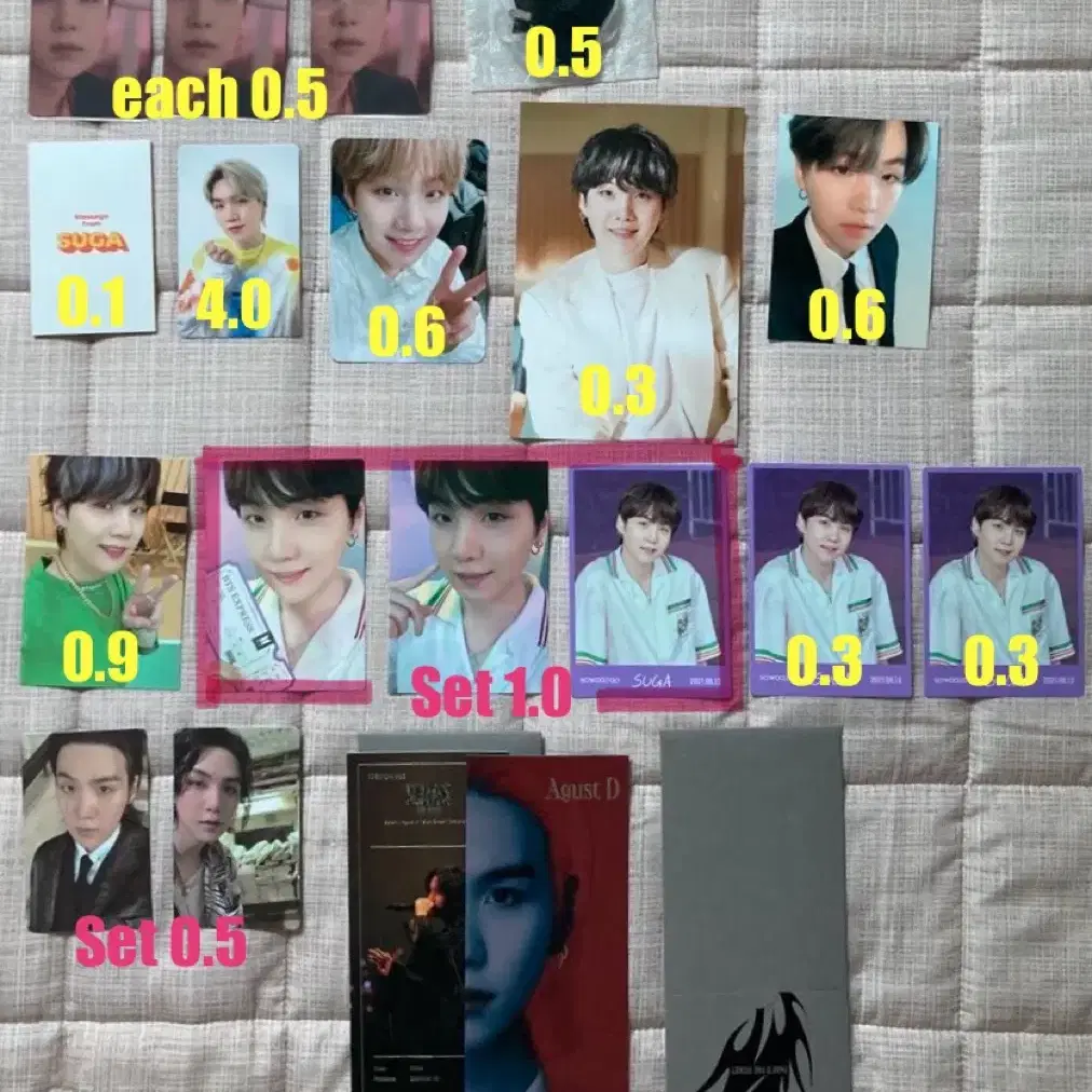 양도) 방탄 포카 포토카드 럭드 럭키드로우 엽서 포스터 5