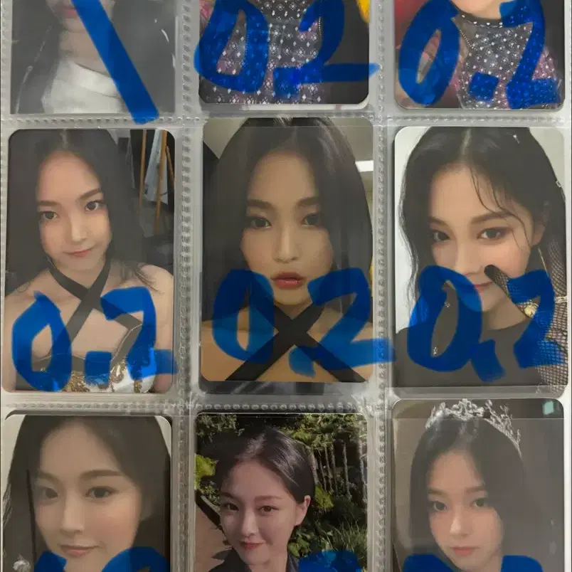 이달소 희진 현진 비비 여진 포카 5