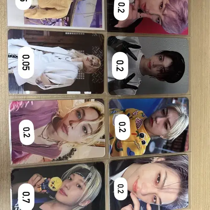 스키즈 방찬 창빈 현진 한 필릭스 승민 아이엔 포카 판매 4