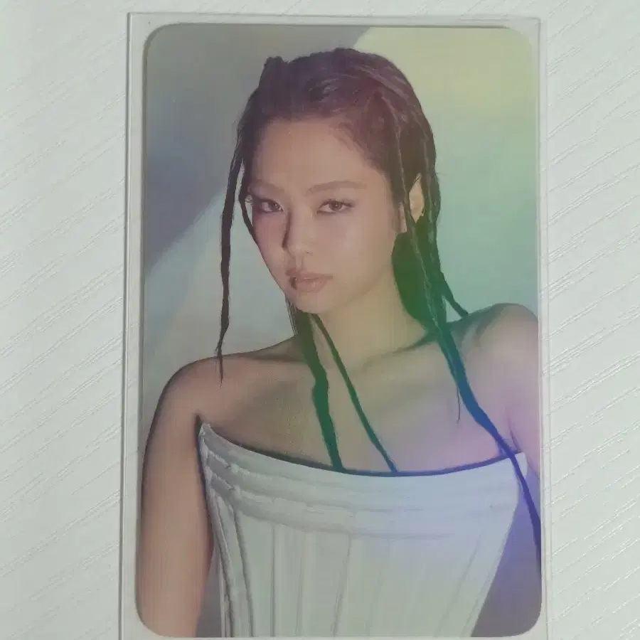 블랙핑크 제니 데드라인 케타포 K4U 홀로그램 포카
