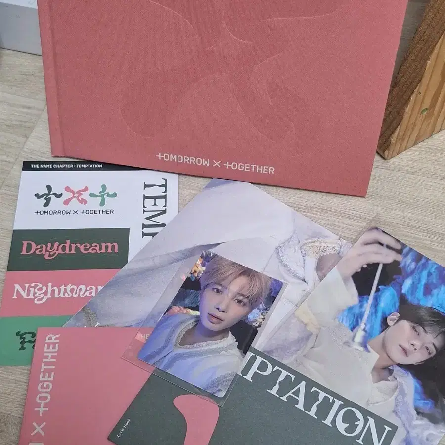 투바투 TXT TEMPTATION Nightmare 앨범 포카,엽서 포함