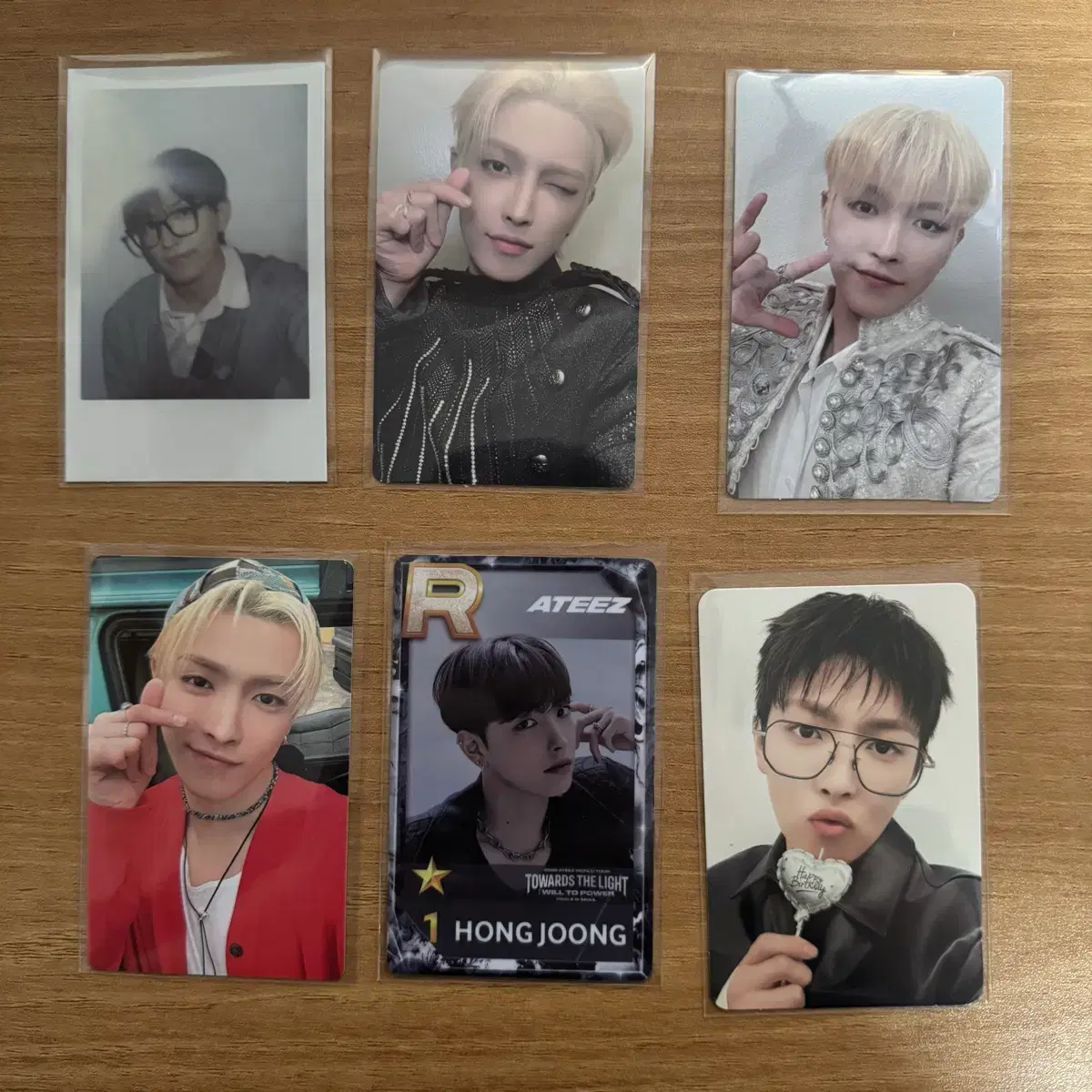 에이티즈 홍중 포카 양도 2