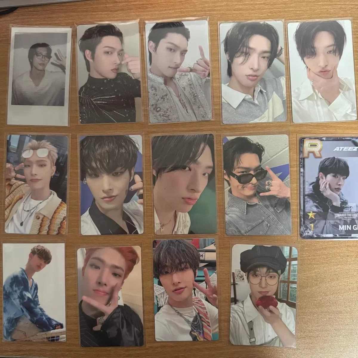에이티즈 민기 포카 양도 2