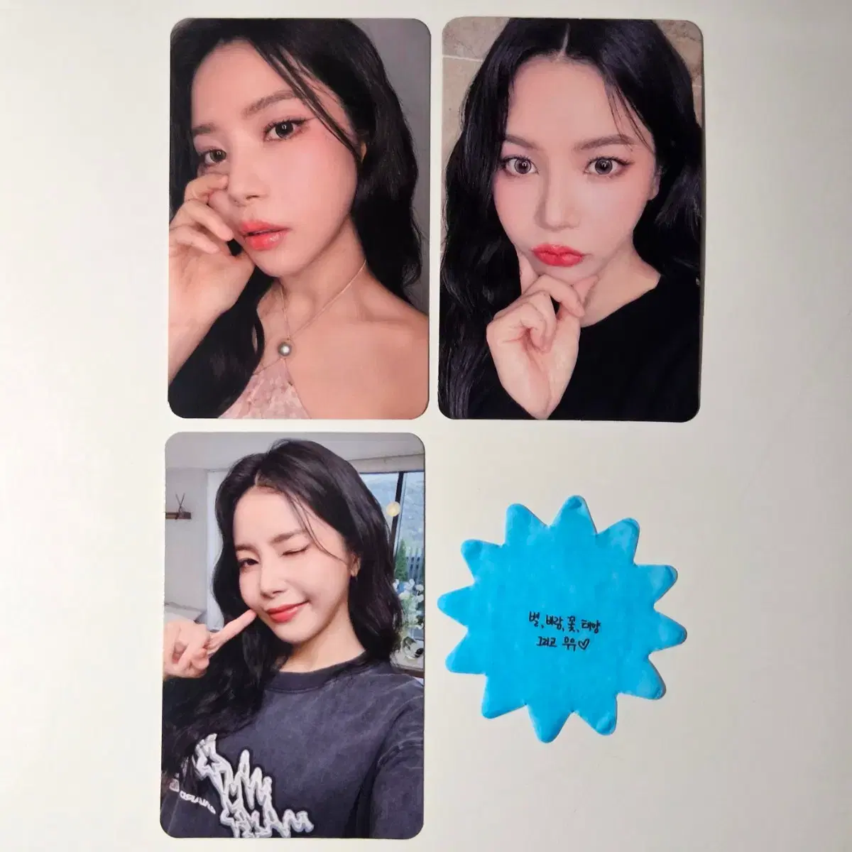 마마무 콘서트 4WARD 솔라 중콘 MD 티셔츠 가방 포카