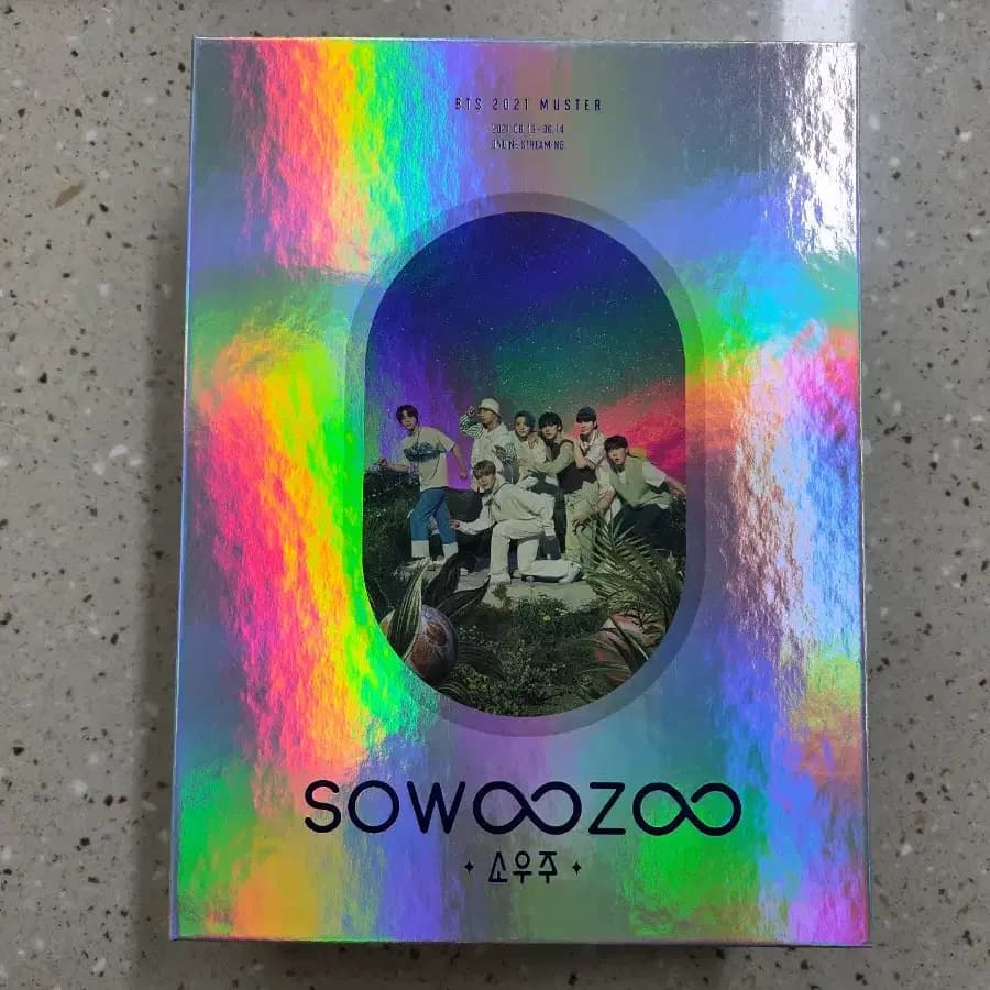 2021 머스터 소우주 블루레이 (포카:지민,슈가) 판매해요 2