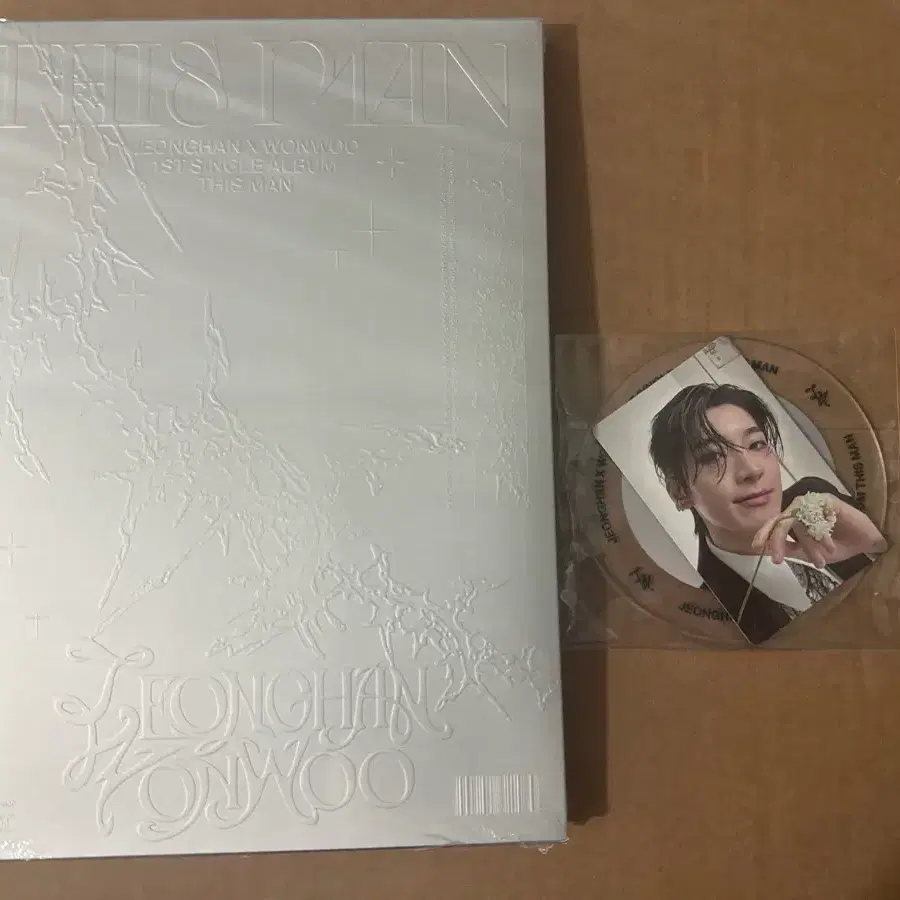 정한X원우 THIS MAN 1st 싱글 앨범 포토카드 포함