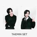 샤이니 민호 태민 시그 클리어 포토카드 포카 시즌그리팅 1