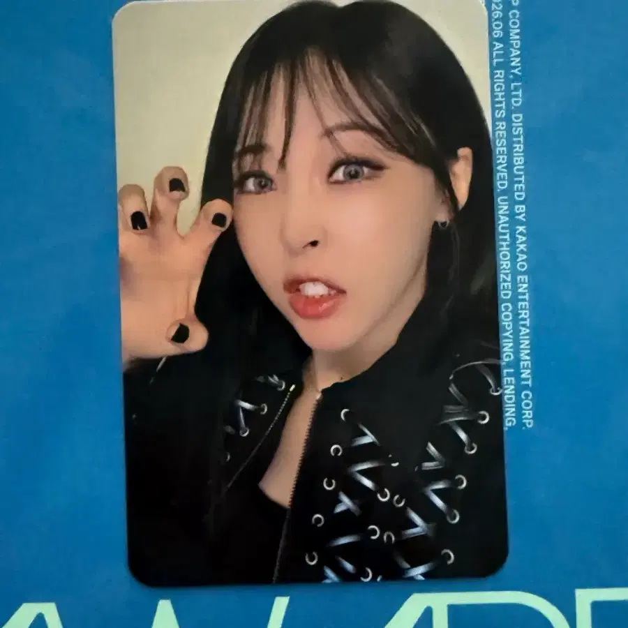 문별 4WARD 첫콘 입장포카