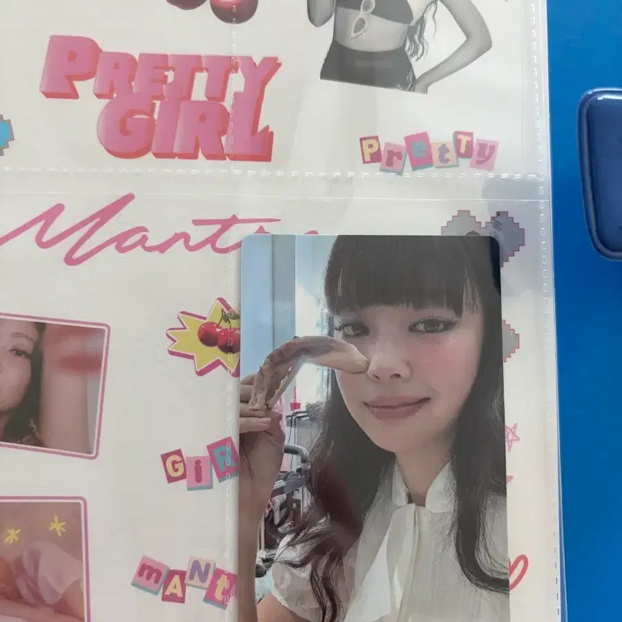 제니 mantra 만트라 다이어리 포토카드