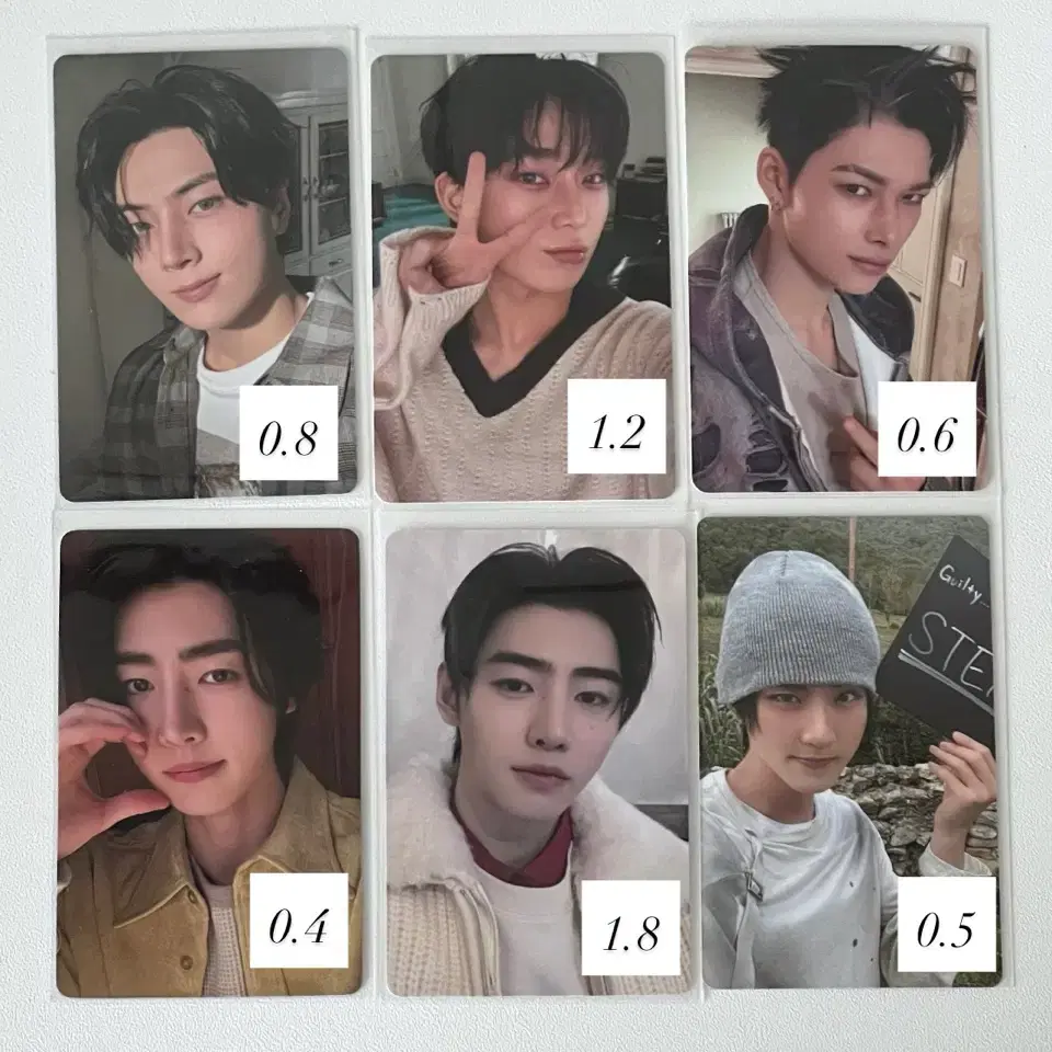 엔하이픈 이즈위 포토카드 | 정원 제이 성훈 선우 니키