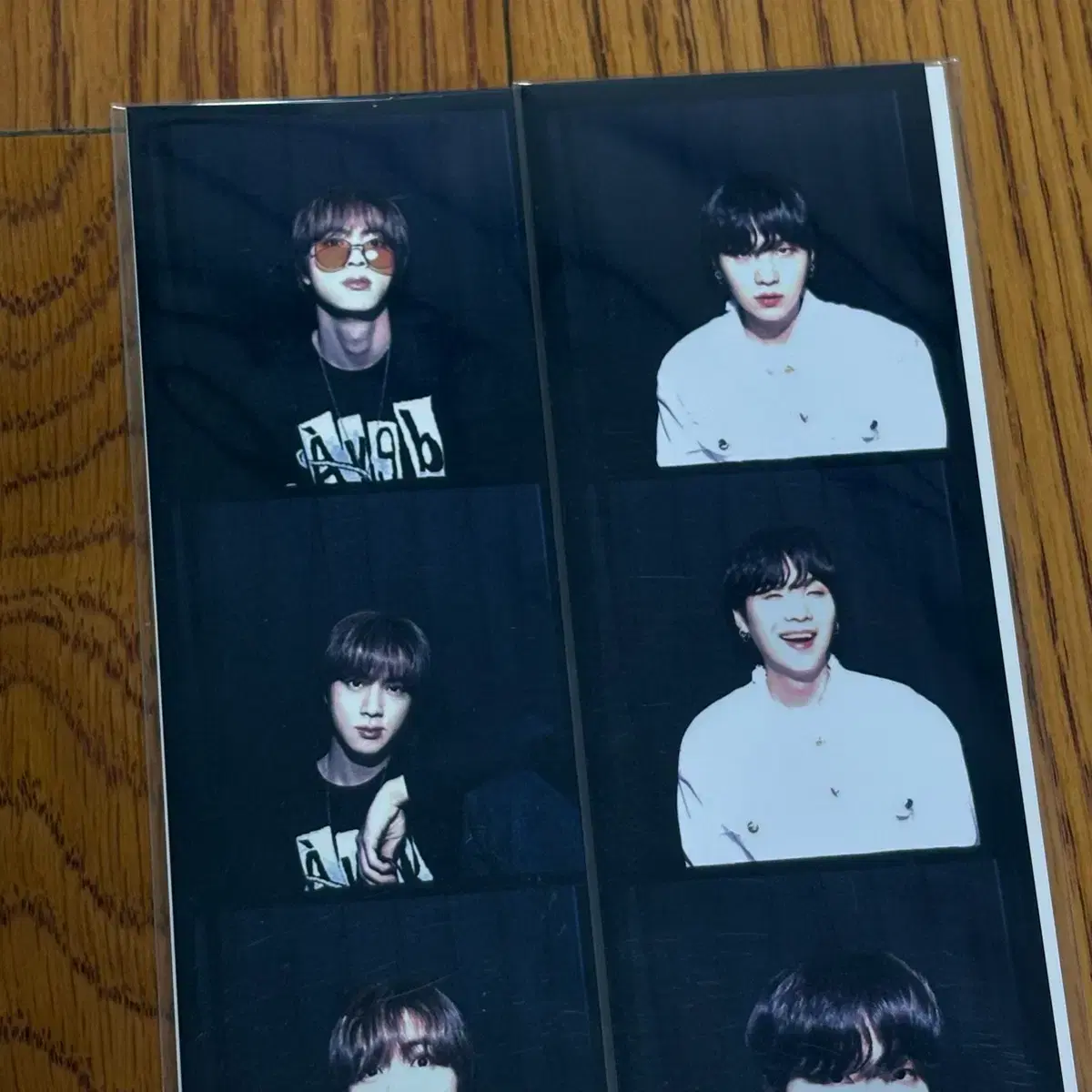 미개봉) bts 방탄 버터 위버스 특전 네컷 포카 석진 윤기 2