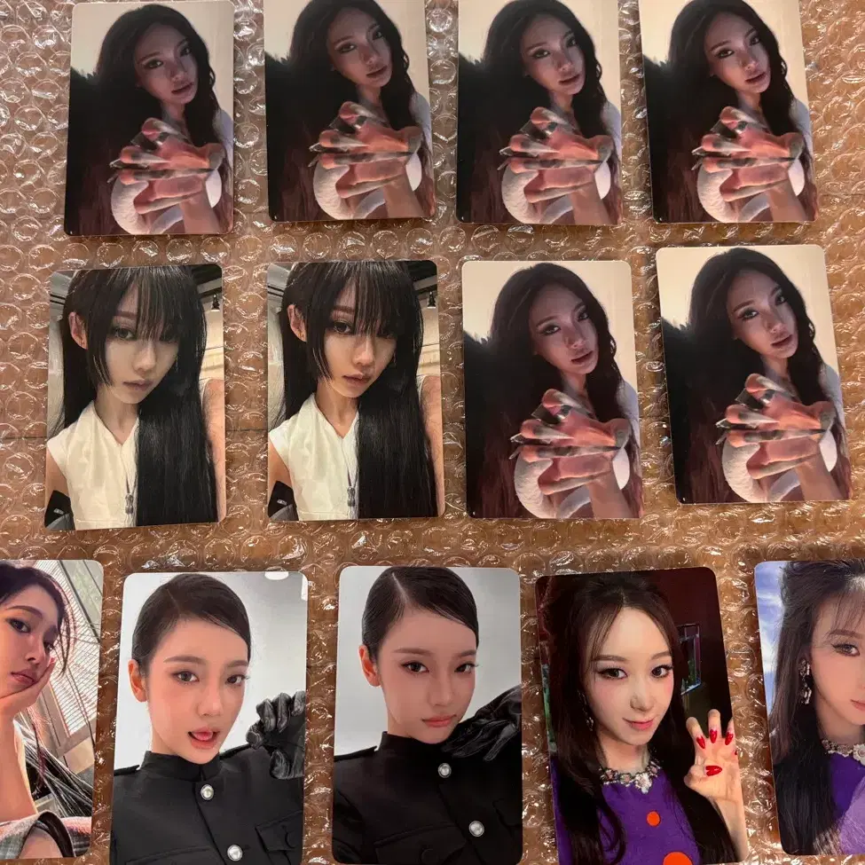 에스파 레모네이드 뮤턴트 앨범 포카 및 럭드 팔아요!