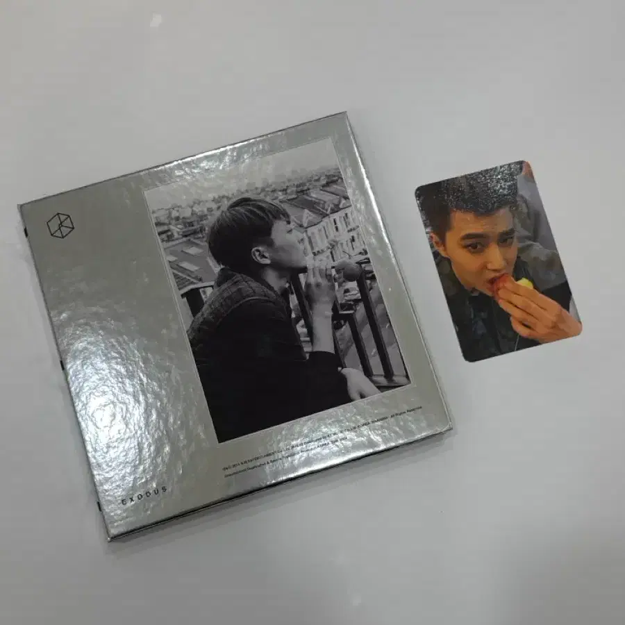 EXO 앨범 EXODUS 시우민/김민석 수호포토카드