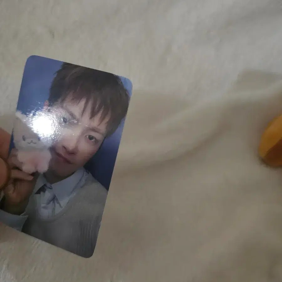 에이티즈 홍중 인형 포카 3