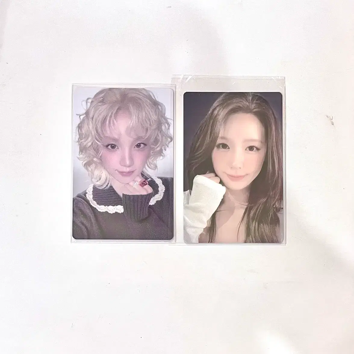 아이들 미연 우기 시티오브센스 전시회 입장 포카