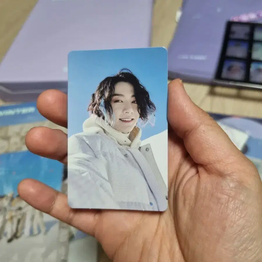 방탄 2021 윈터패키지 포카 정국 필름 태형 풀셋양도. bts 3