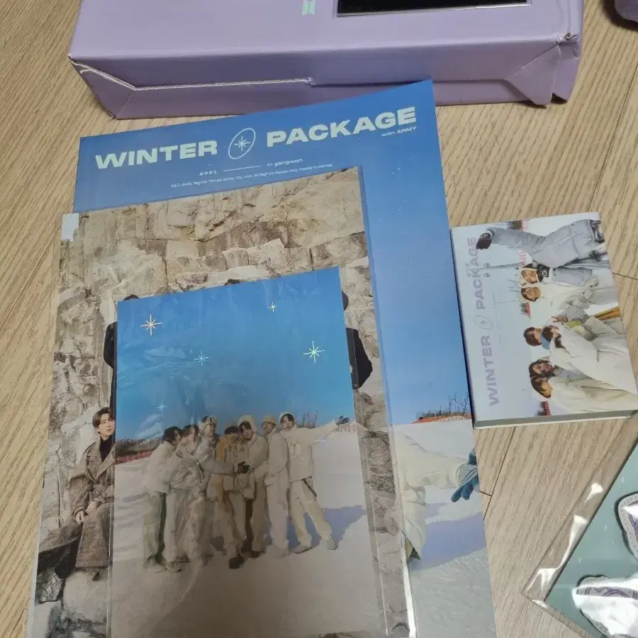 방탄 2021 윈터패키지 포카 정국 필름 태형 풀셋양도. bts 9