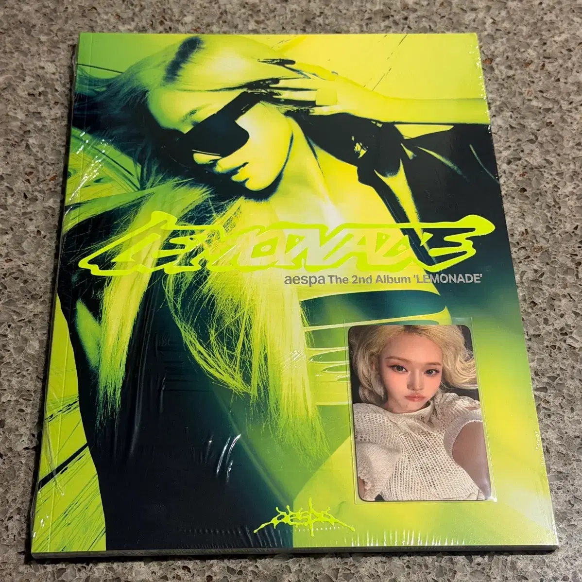 에스파 2집 앨범 Lemonade Acid&럭드포카(윈터)