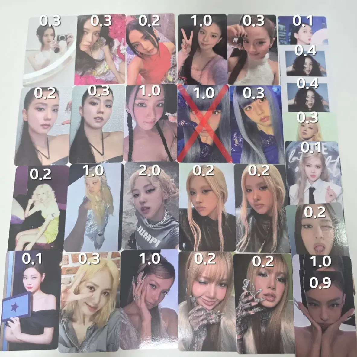 급처) 블랙핑크 앨범 포토카드 포카 특전/앨포 등
