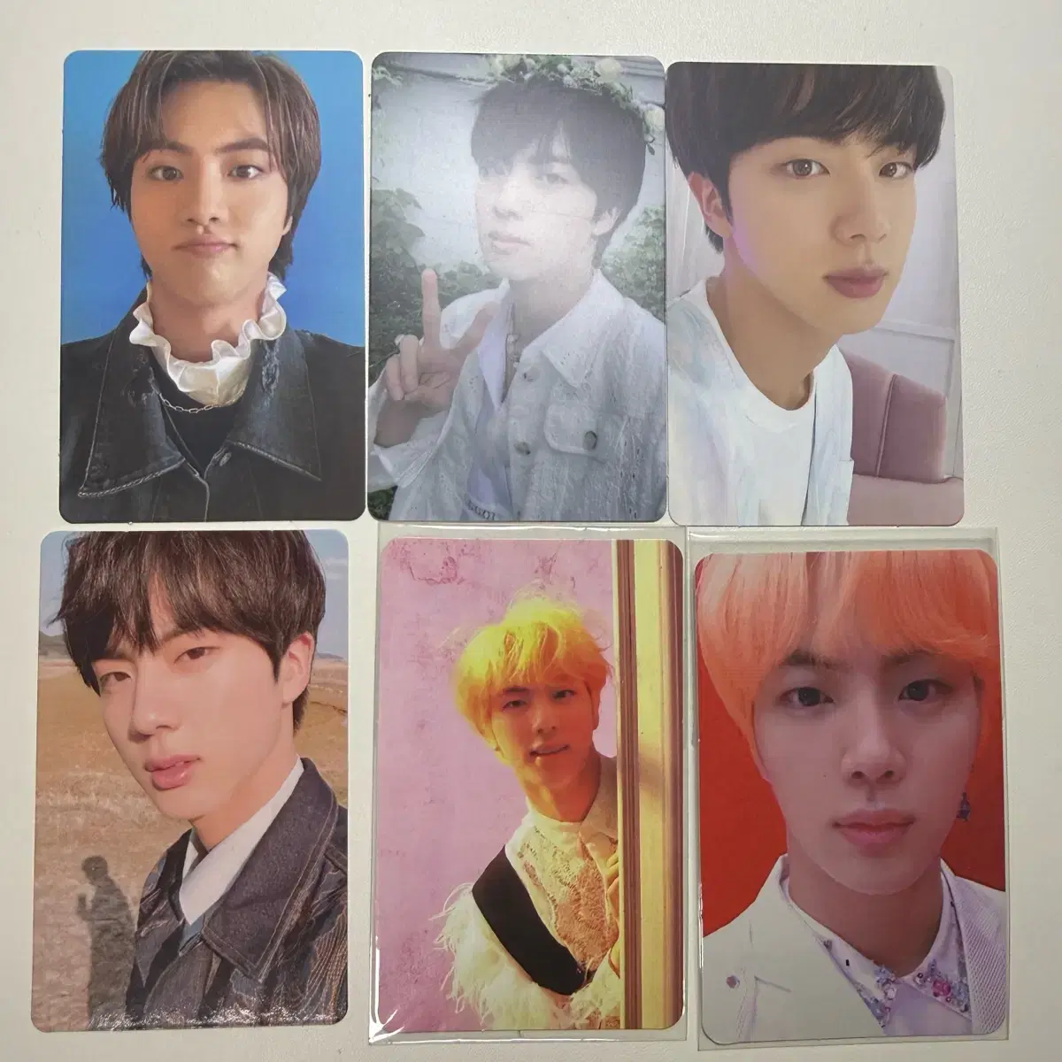 방탄 진 앨범 포카 버터 비이 럽셀