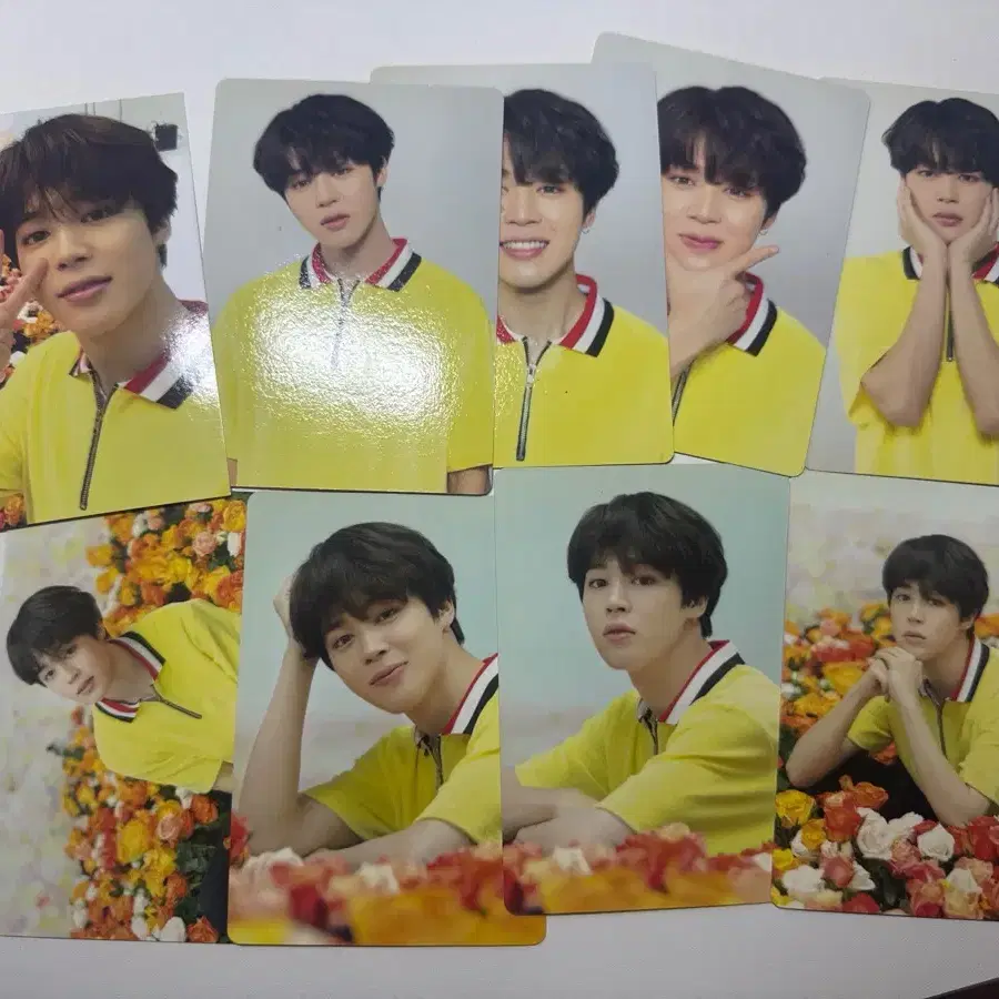 방탄 지민 일본 럽셀 미니포카 여권포카