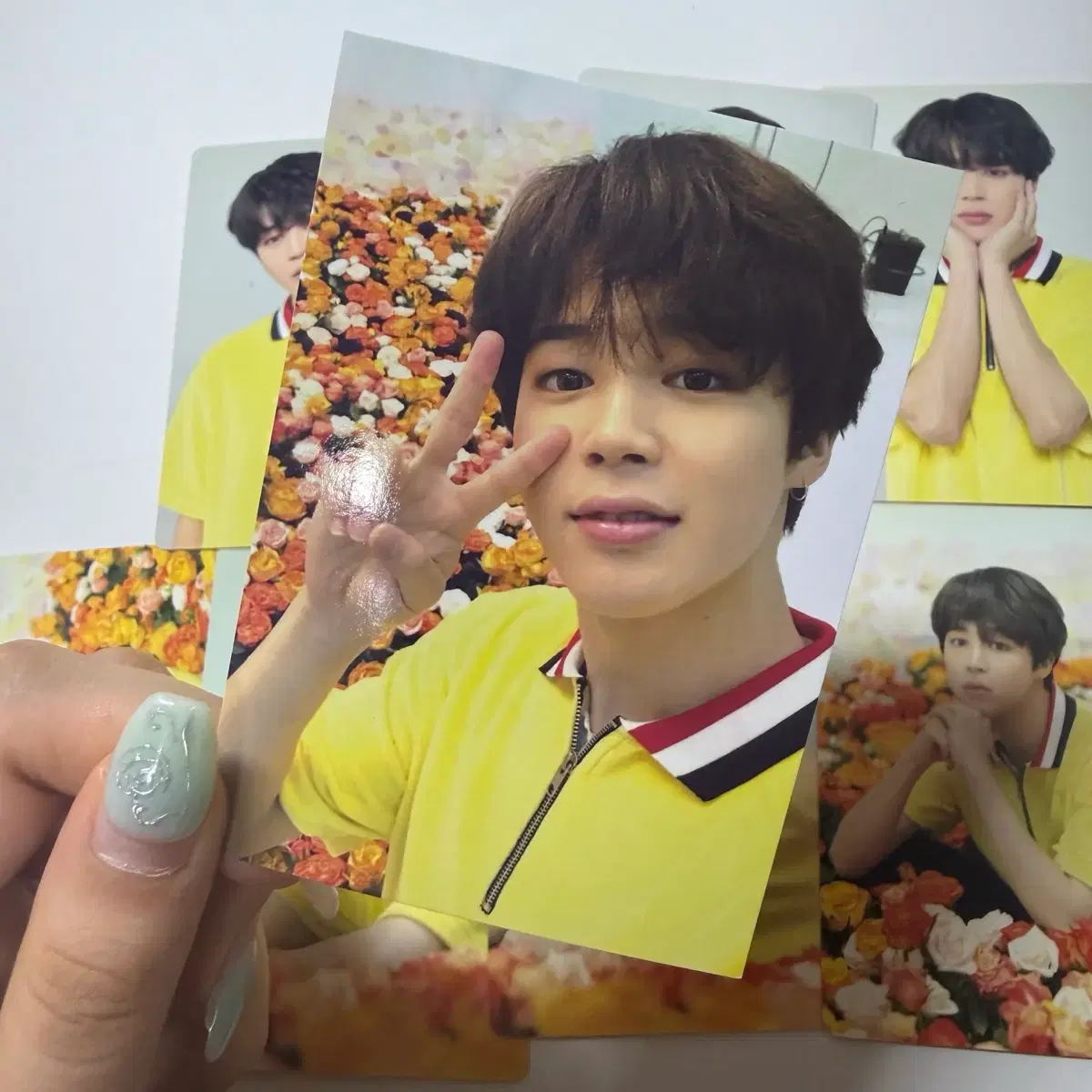 방탄 지민 일본 럽셀 미니포카 여권포카 2