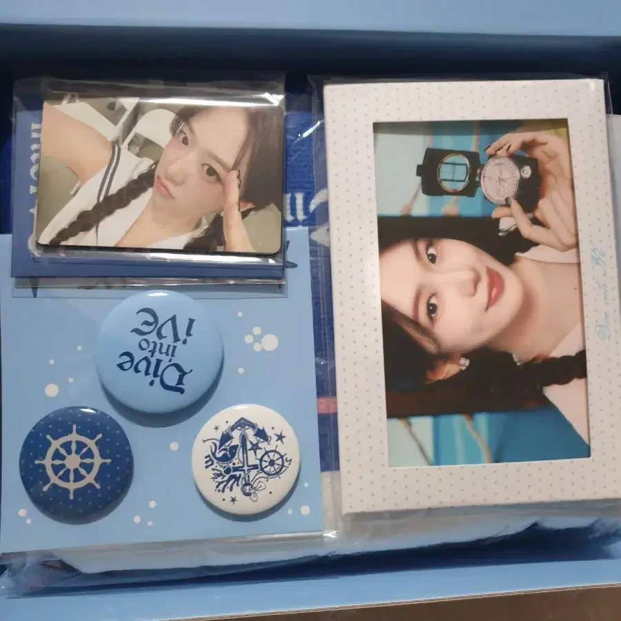 아이브 앨범 다이브4기키트 응원봉 ver1 포스터 아트카드 포카 팝니다 3