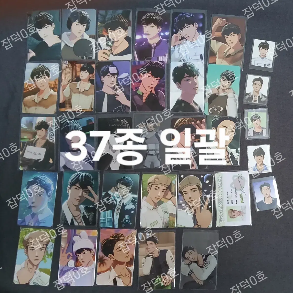 플레이브 하민 포카 포토카드 논중화물 시그 플리존 아이디 빼빼로 엽서증사
