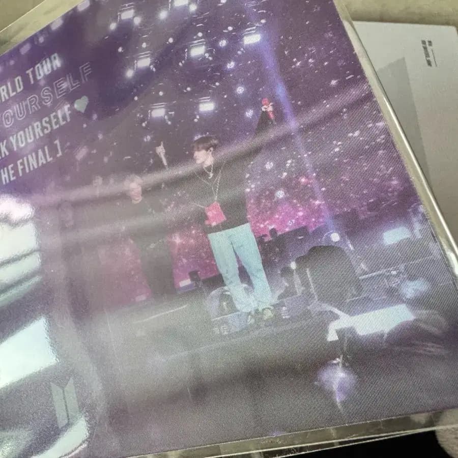방탄소년단 스픽콘(지민 포카) dvd (speak yourself) 2