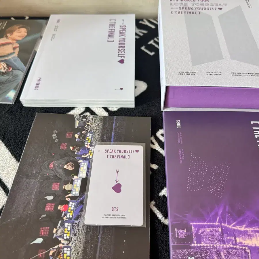 방탄소년단 스픽콘(지민 포카) dvd (speak yourself) 3