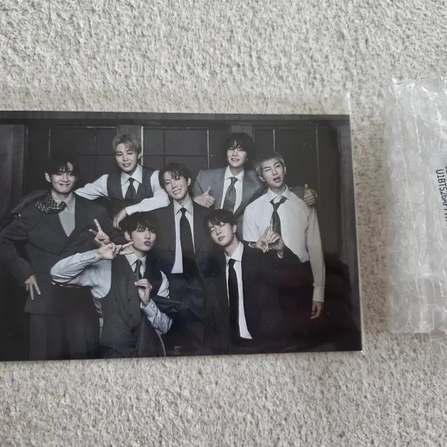 방탄 아리랑 앨범 특전 위버스 단체 포카 태형 지민 슈가 정국 호석