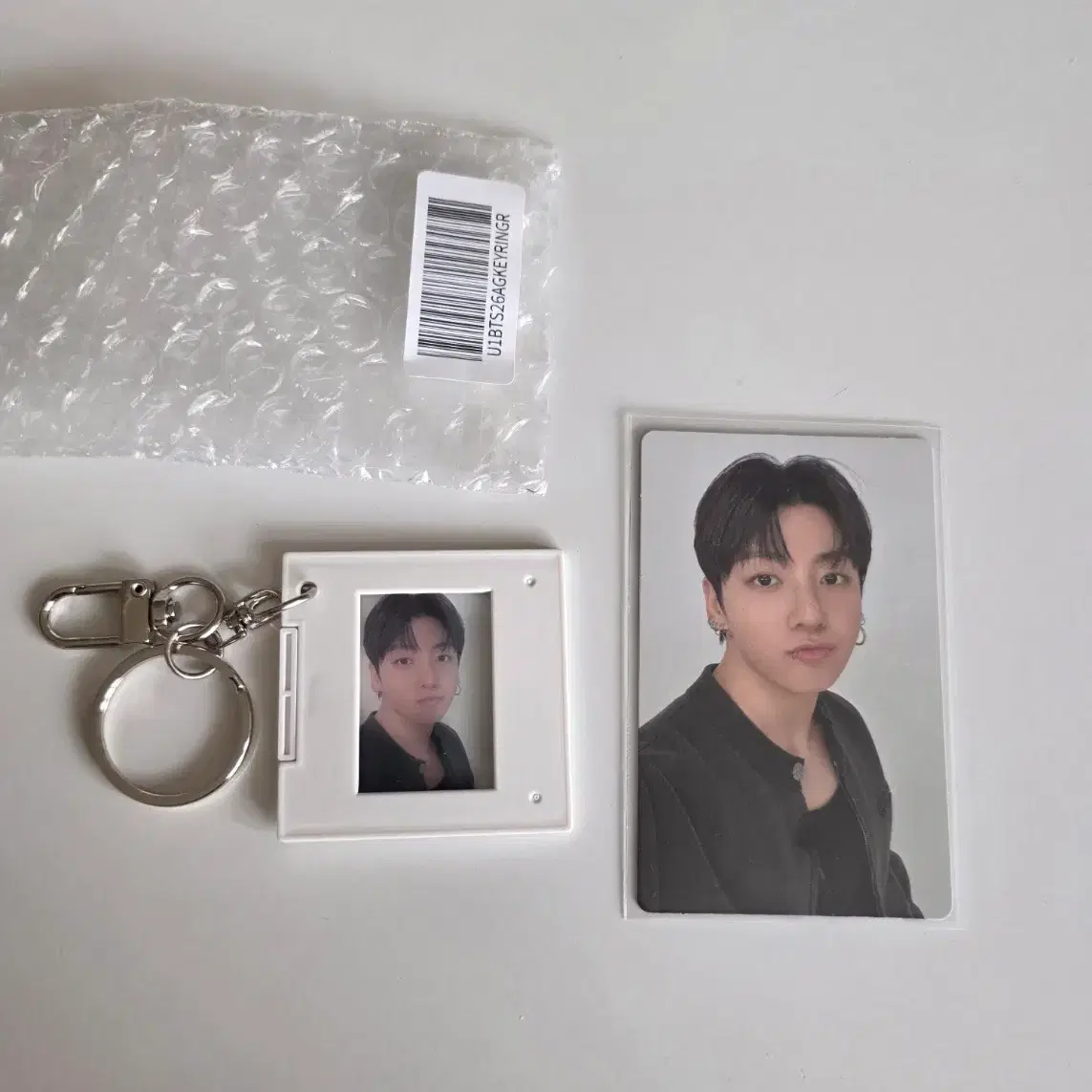 방탄 아리랑 앨범 특전 키링 마운트 정국 포카 포토카드 bts