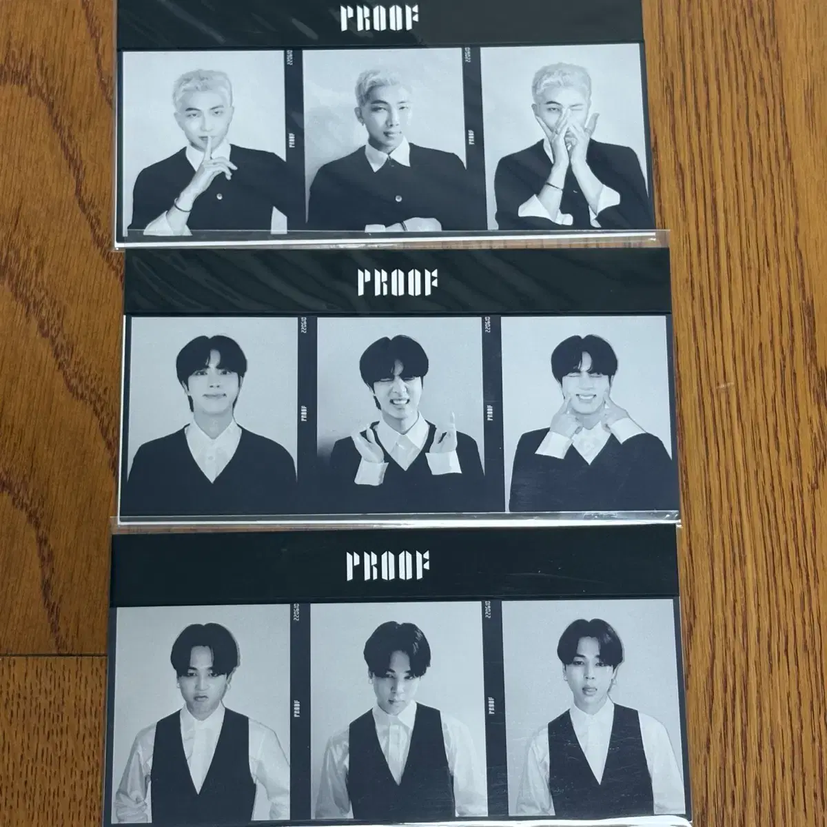 미개봉) bts 방탄 프루프 proof 위버스 특전 세컷 포카 양도