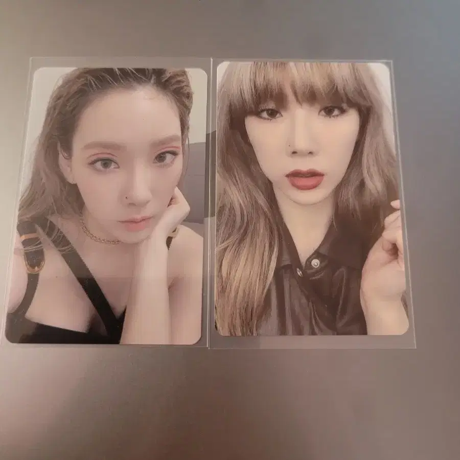 태연 포토카드 Purpose 1차 공동구매특전 양도 1