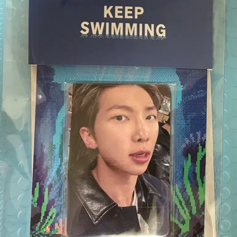 BTS keep swimming event pc 방탄 이벤트 포카 미개봉