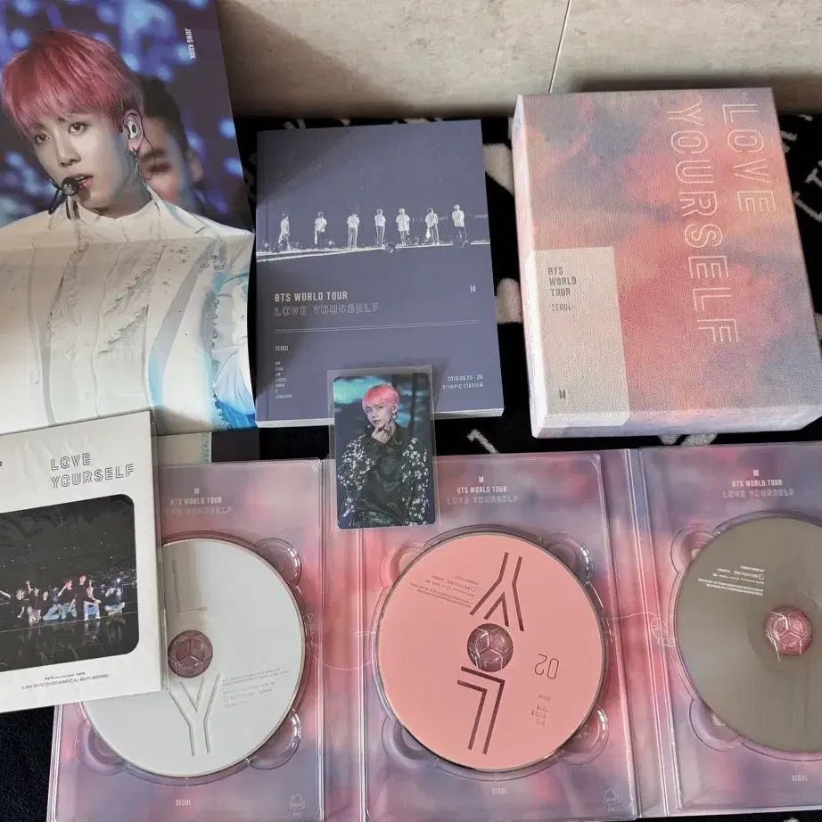 방탄소년단 서울dvd (태형 포카) 풀셋