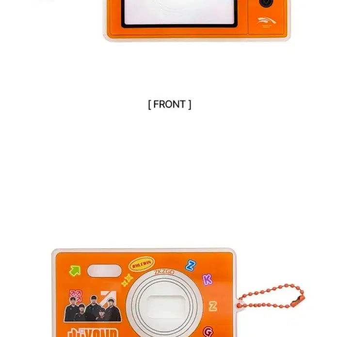 한화생명 미니카메라 포토카드 포카 홀더 키체인 키링 3