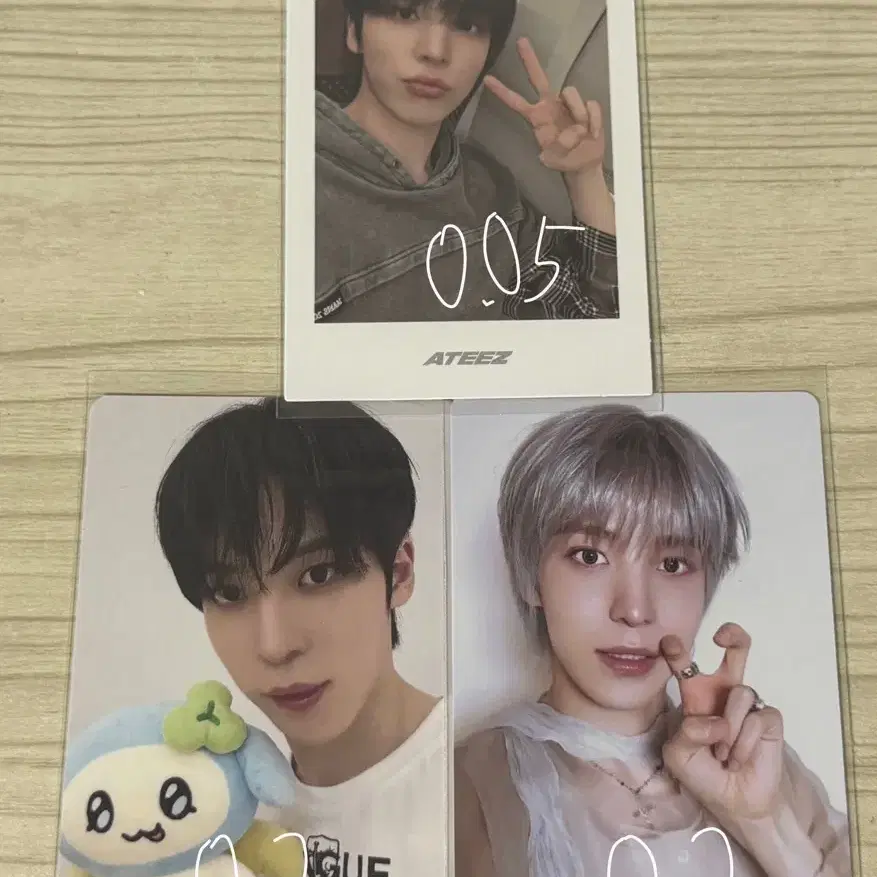 에이티즈 윤호 포토카드 포카 ateez