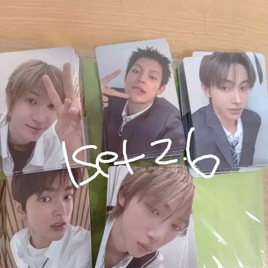 코르티스1set  엠투유 공식특전포카 cortis
