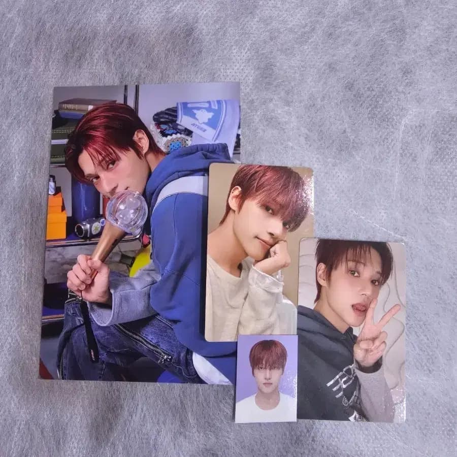 ATEEZ FC KIT 포카.엽서.증사 분철 - 우영