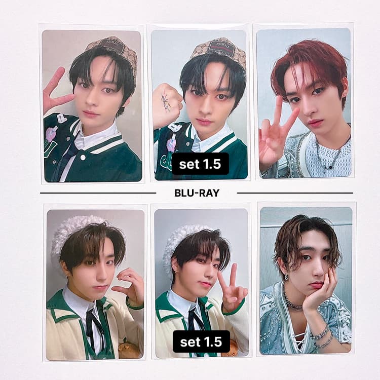 스키즈 리노 한지성 블루레이 특전 포카 스트레이키즈도미네이트일본보따람지