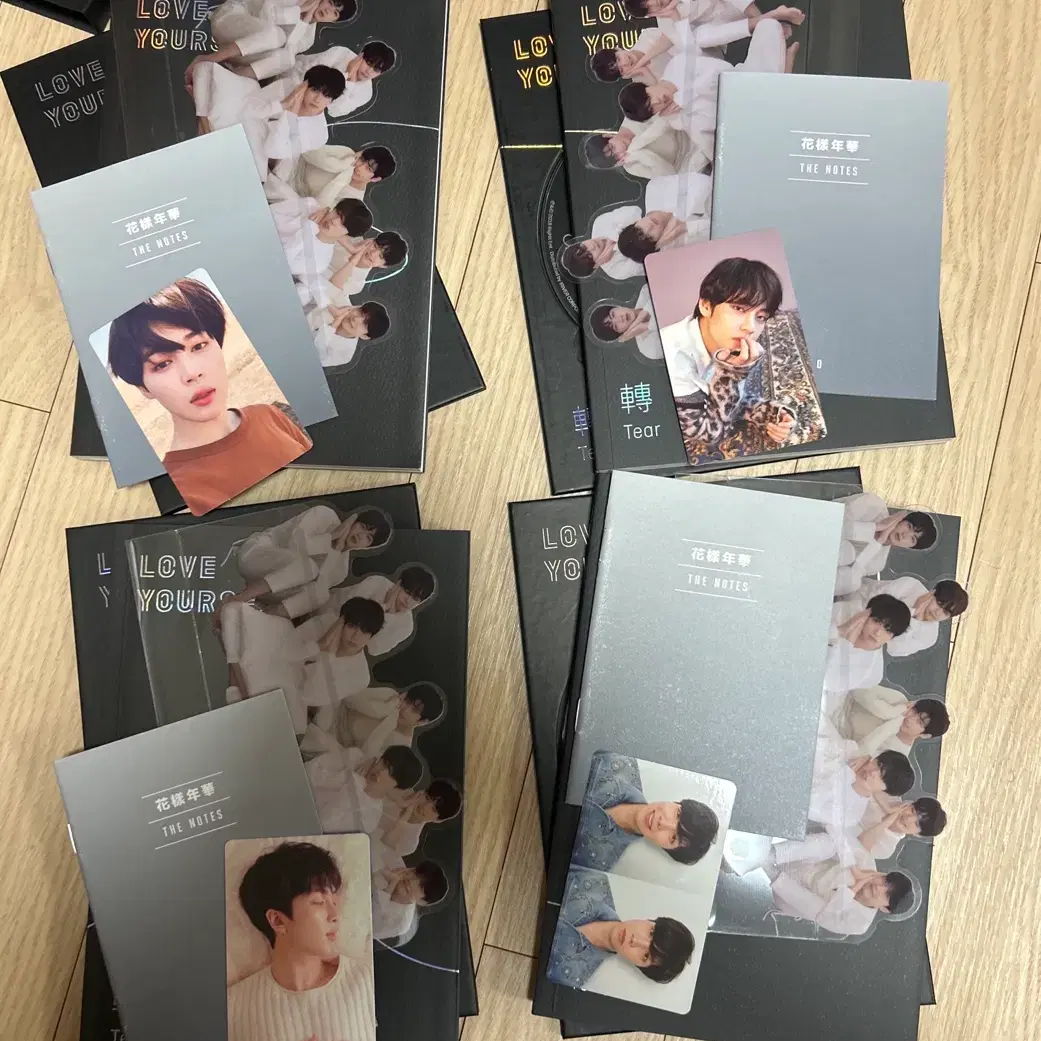 방탄소년단 럽셀 티어 앨범 포카(지민,뷔,알엠,제이홉,홀로그램) 초판