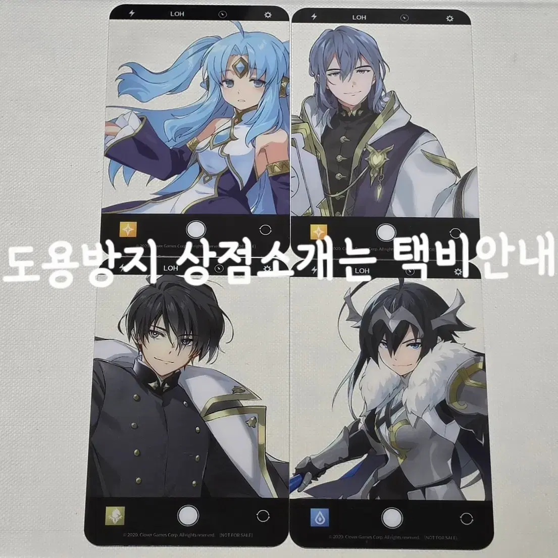 로오히 왕성조 투명포카