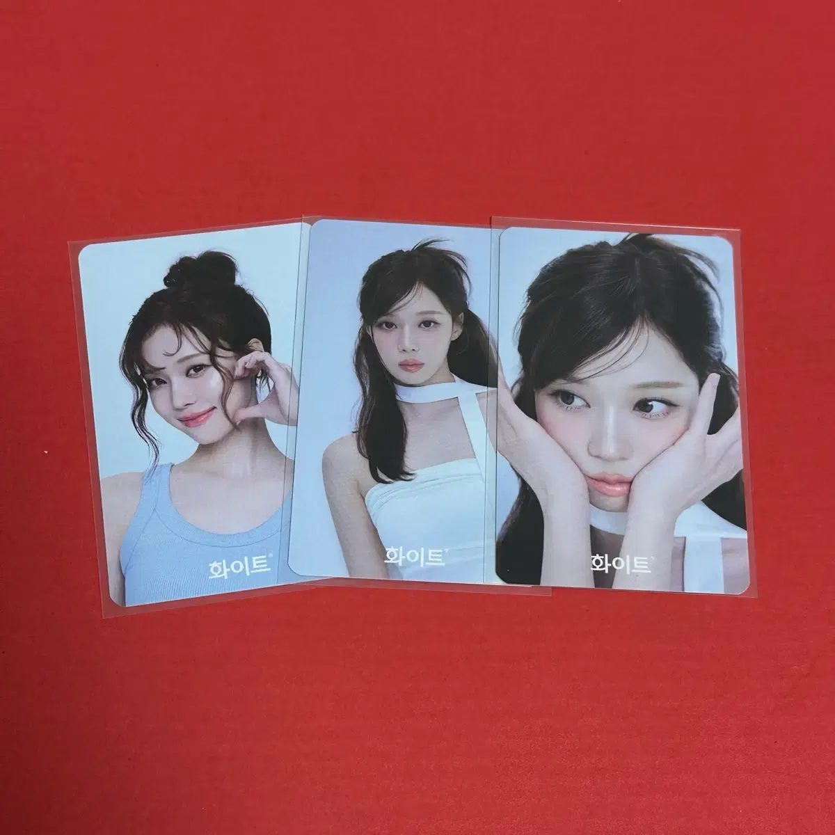 에스파 윈터 화이트 포카 풀셋
