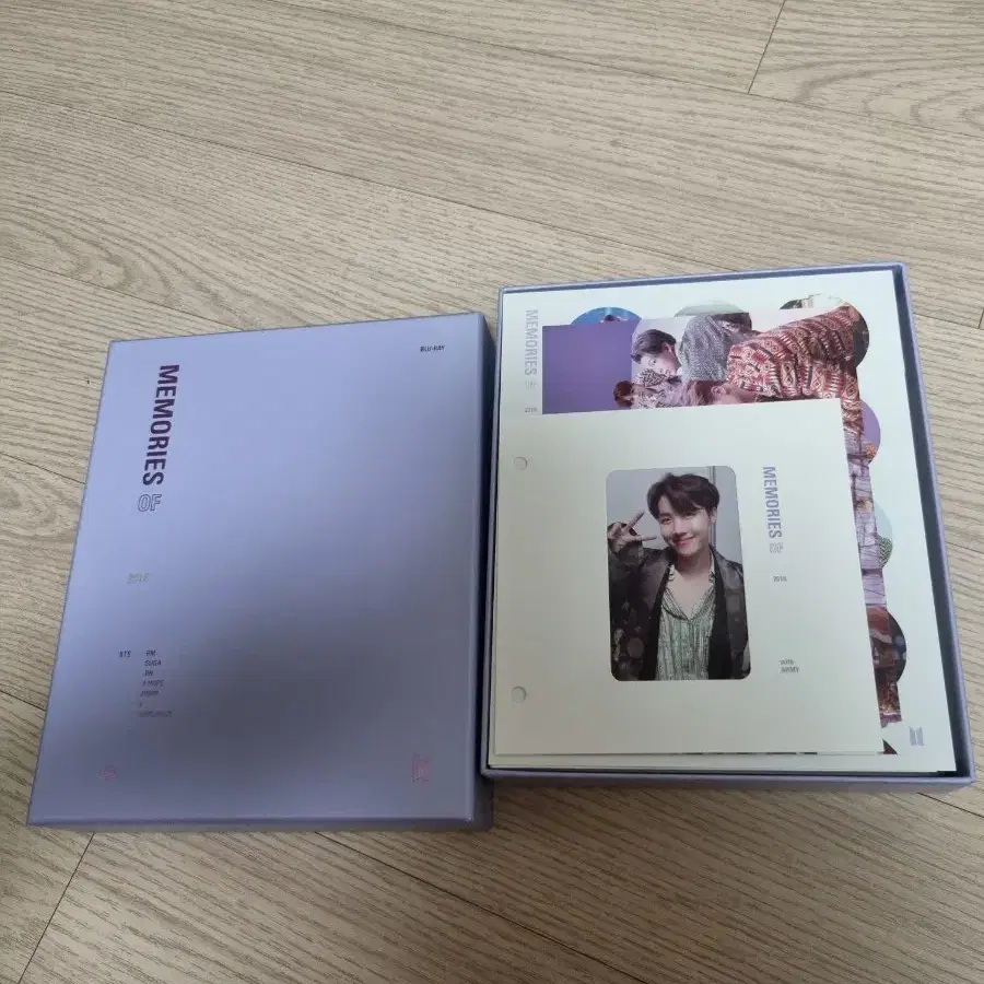 방탄 2018메모리즈 블루레이 호석 포카포함 풀셋양도.  bts