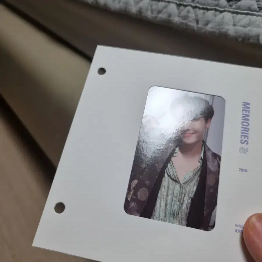 방탄 2018메모리즈 블루레이 호석 포카포함 풀셋양도.  bts 3